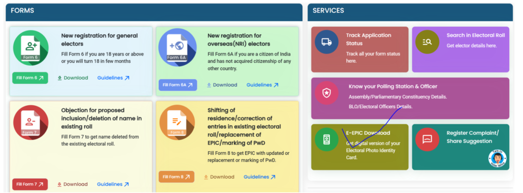 Voter Card Download