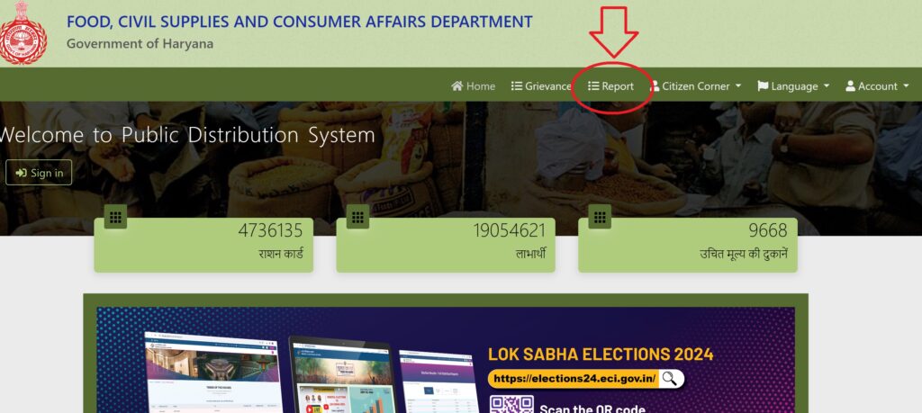 Haryana Ration Card List 2024