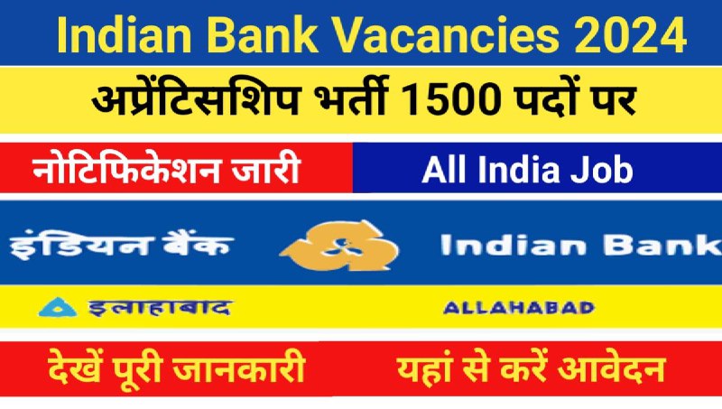 Indian Bank Recruitment 2024