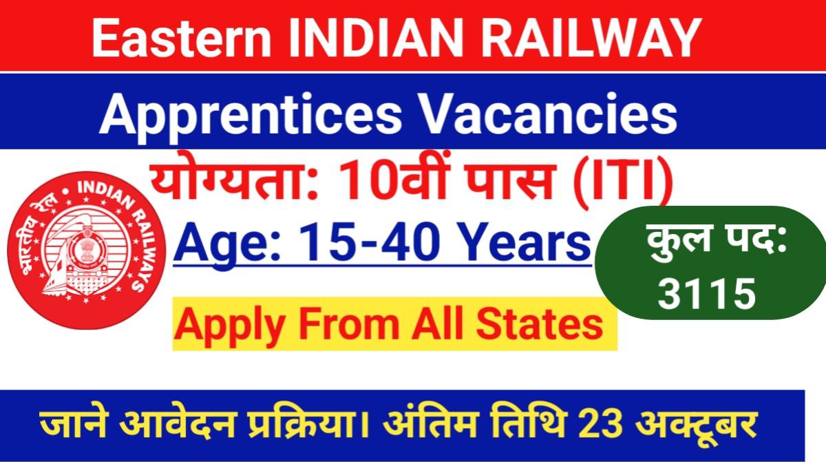 Eastern Railway Vacancies 2024